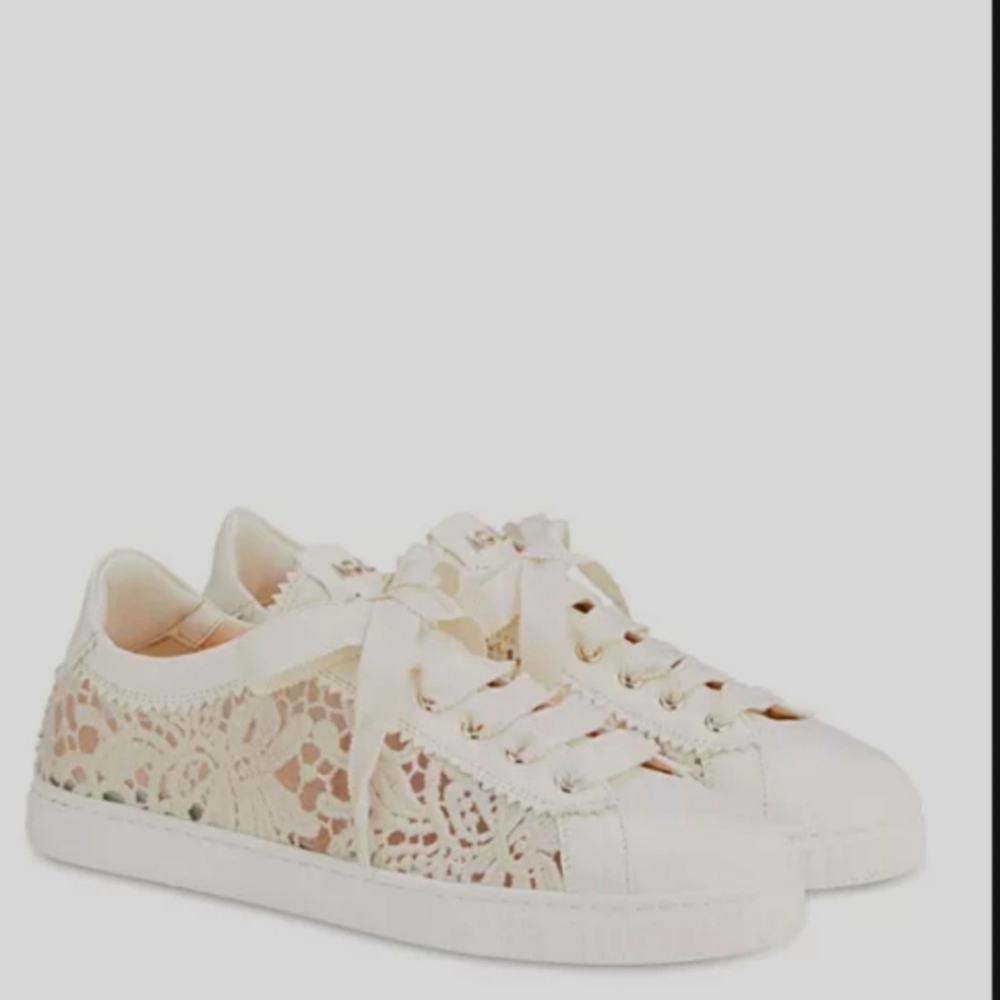 AGL Sade Women's Lace Low Top Sneakers 6.5